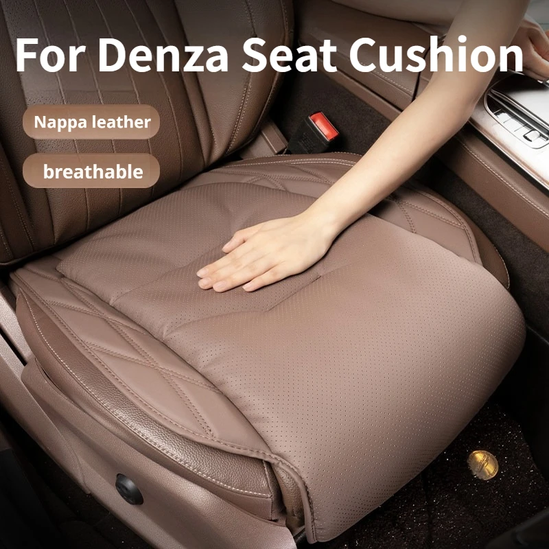 Neues Nappa-Leder Autositzkissen für Denza Z9Gt B5 B8 Z N9 N8L Weicher Atmungsaktiver Autositzbezug Ganzjahres-Innenausstattung