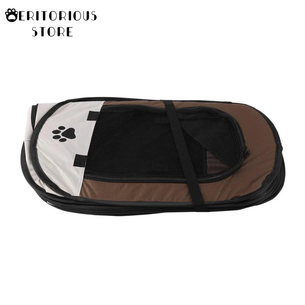 Pet Bed Dog House Cage Cat Outdoor Indoor Dogs Crate Kennel Nest Park Fence Playpen For Small Medium Big Dogs Puppy Pet Supplies
