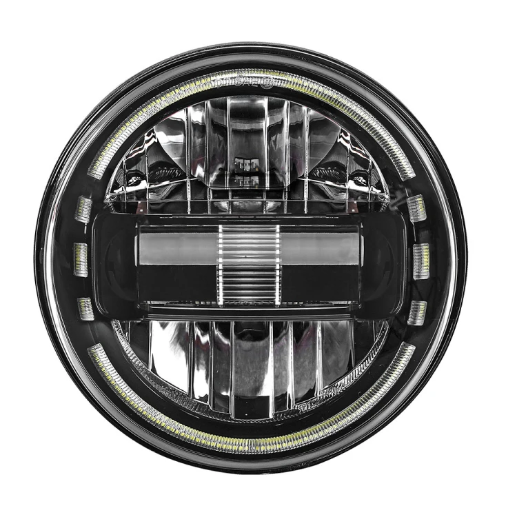 Dubbele Ronde Koplamp LED Waterdicht 9 Inch LED Rijlicht Voorlamp Koplamp voor Jeep Wrangler JL 2021 koplampen 9 inch
