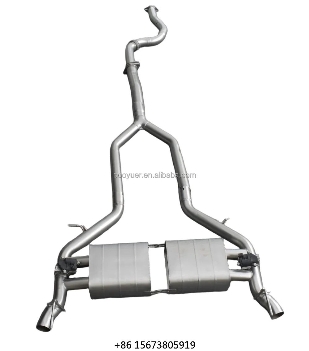 

Exhaust System for CT4 2.0T Stainless Steel Catback Valvetronic Catback Dual OutletCustomed