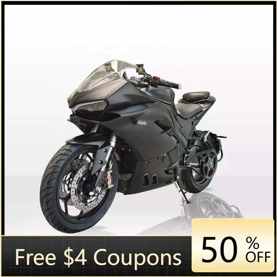 

Rs 5000 watt electric racing motorcycle 72v lithium battery high power 150 km range