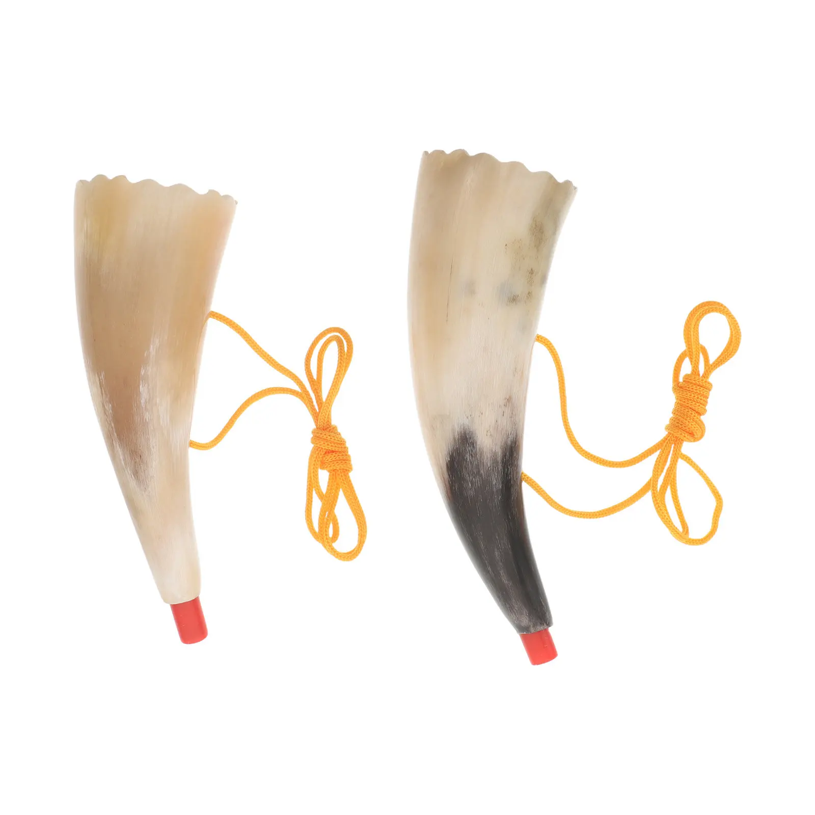 2pcs Sports Cheering Horn Props Festivals Trumpet Bull Horn For Celebration Party Noise Maker Cheering Prop 5.7/6.7 Inch