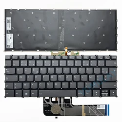 Tastiera retroilluminata AZERTY per Lenovo IdeaPad Flex 5-14are05,5-14iil05,5-14itl05,5-14alc05,IdeaPad 3-14ABA7 3-14IAU7, 5-14ABA7 5-14IAL7 5Pro 14ITL6 14ACN6 14ARH7 14IAP7 FR