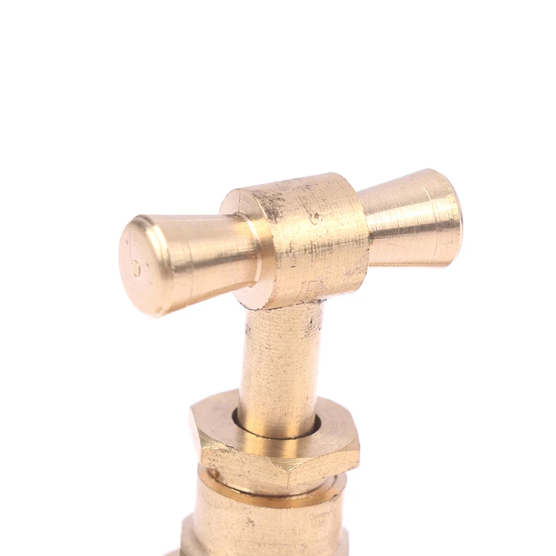 Antique Brass Slow Boiling Faucet Male Thread Bronze Petcock Tap With Handle