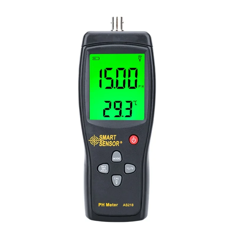 digital PH meter ph Meter PH tester SmartSensor AS218 0.00~14.00pH Moisture measuring instrument water PH acidity meter