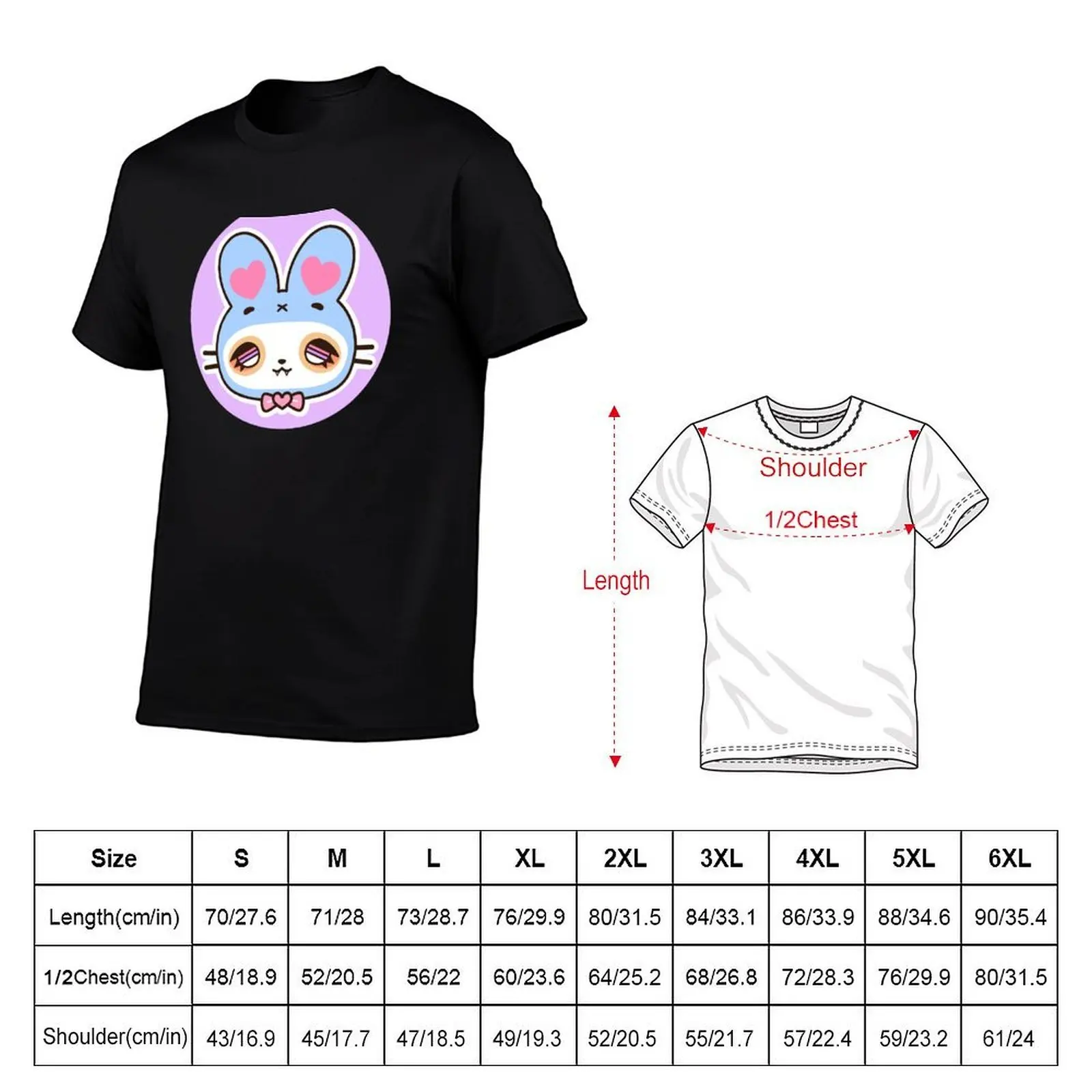 Felix Bun the Bunny-Cat T-Shirt anime t shirts oversize t shirt custom print t shirts with prints T-shirt