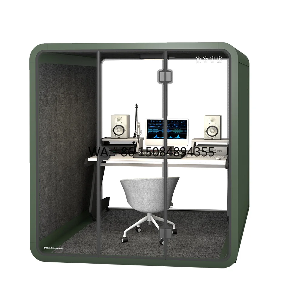 Recording Studio Acoustic Noise Reduction Space for Recording LIVE Soundproof Booth Recording Booth