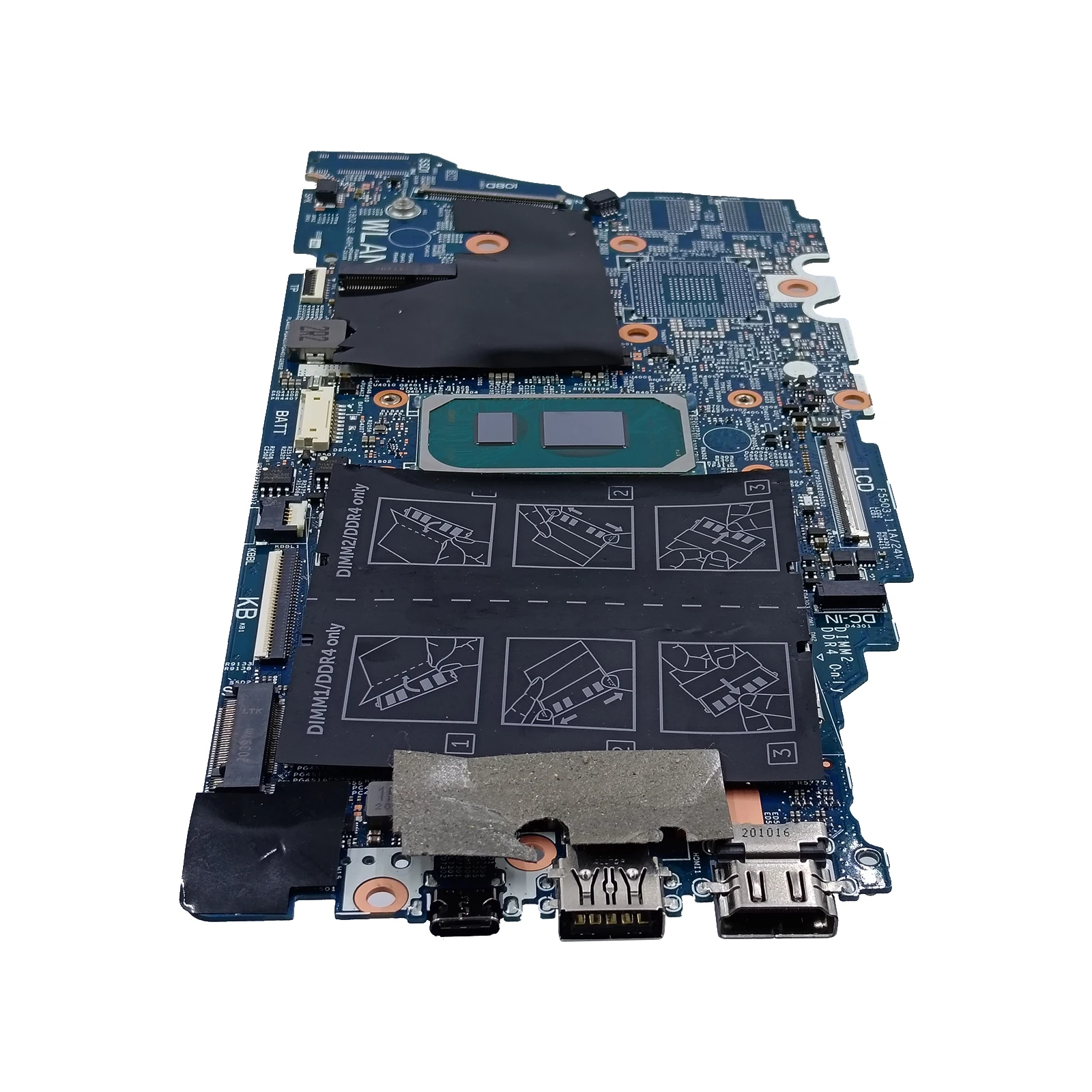 ノートパソコンのマザーボード Dell Inspiron 7706 2-in-1 i5-1135G7 i7-1165G7 CPU 2GB MX350 GPU ノートブックメインボード 19829-1