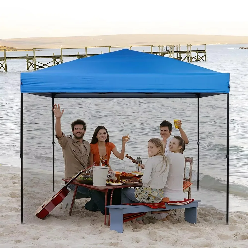 Factory Direct 10x15 ft Pop up Canopy Tent Commercial Instant Shelter with Wheeled Carry Bag 170T Polyester