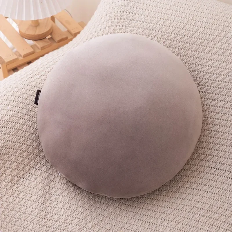 Nordic Style Candy Color Cushion Ragdoll Ball Pillow Home Sofa Cushion Plush Toy Ball Doll Futon  Decoration Maison