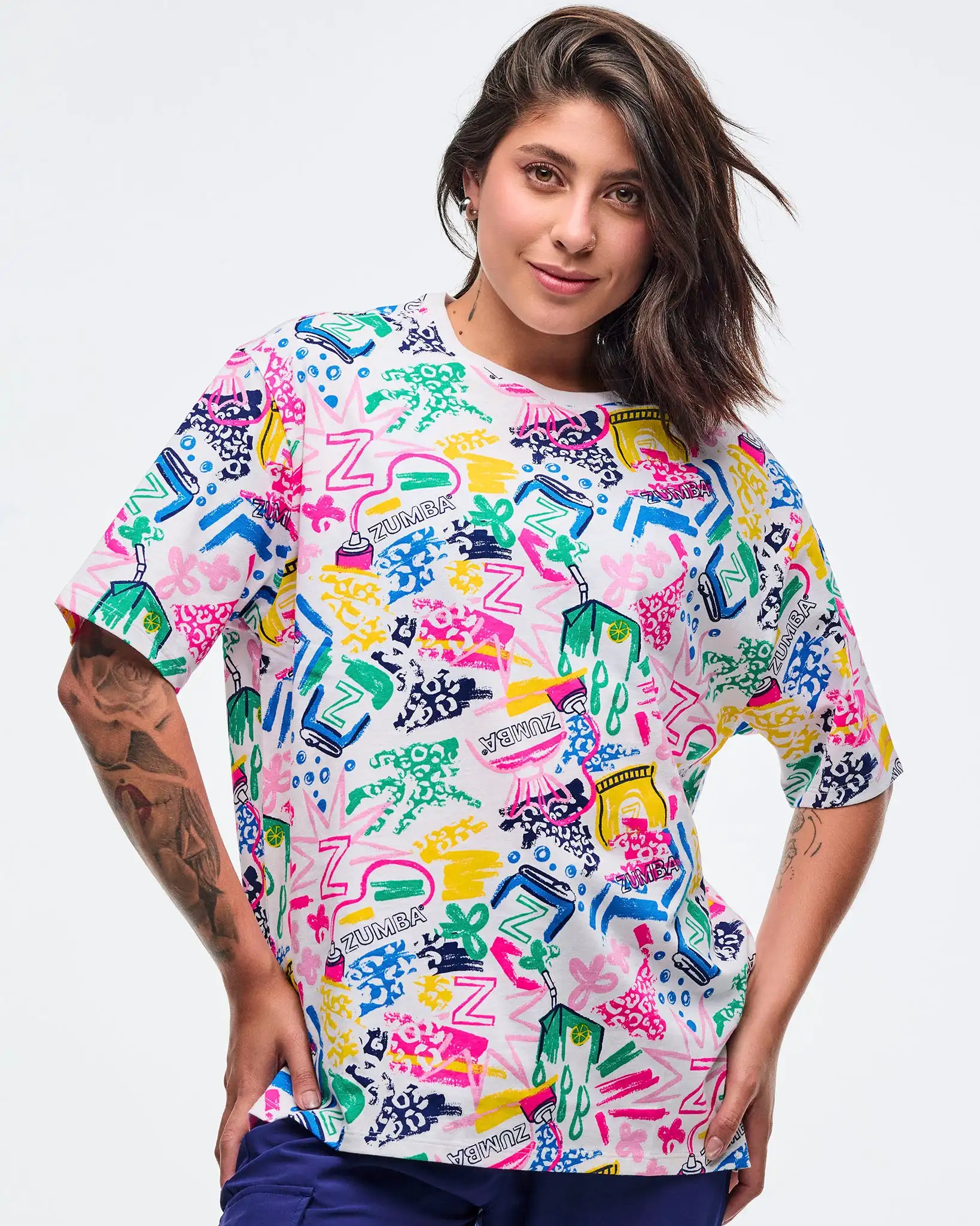 

2026 Summer Fashion Zumba Libre Dance Trend Women Children Sports Fitness T-shirt Casual Sportswear Unisex Style Breathable Y2k