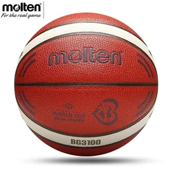 IkOfficial B7G3100-Ballon d'entraînement de basket-ball pour homme, matériau PU, intérieur, extérieur, match, neuf, original, taille 7