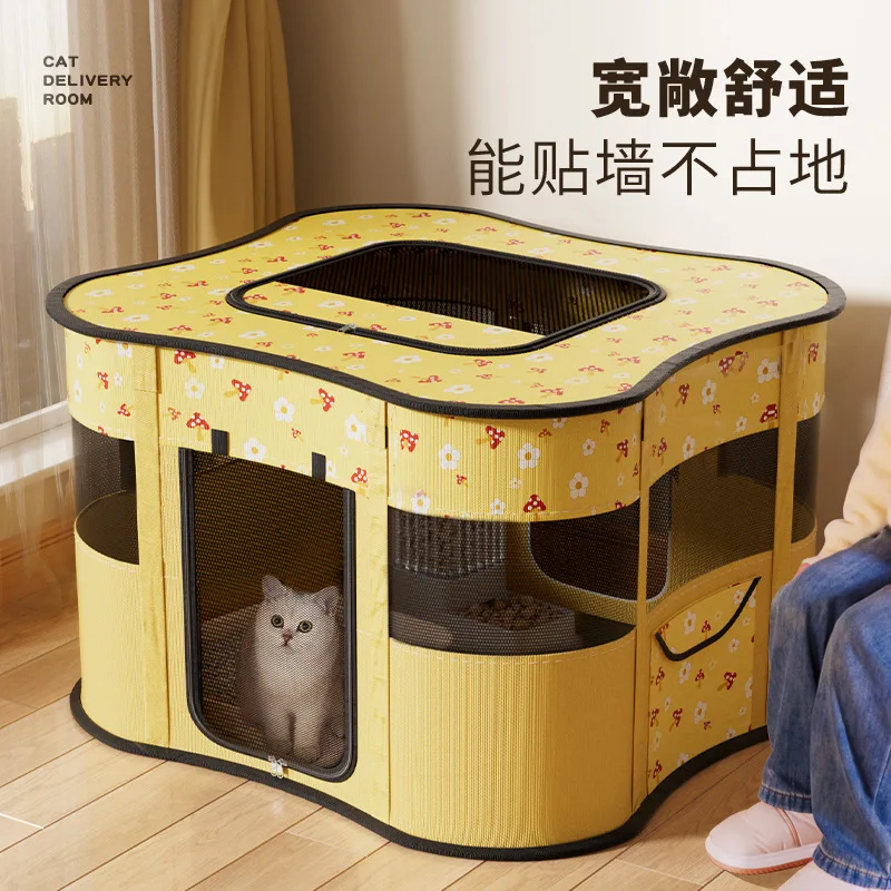 

Pet Cat Delivery Room Closed Cat Pregnancy and Delivery Package Cat Nest Four Seasons Universal Tent Nest Amazon Wholesale