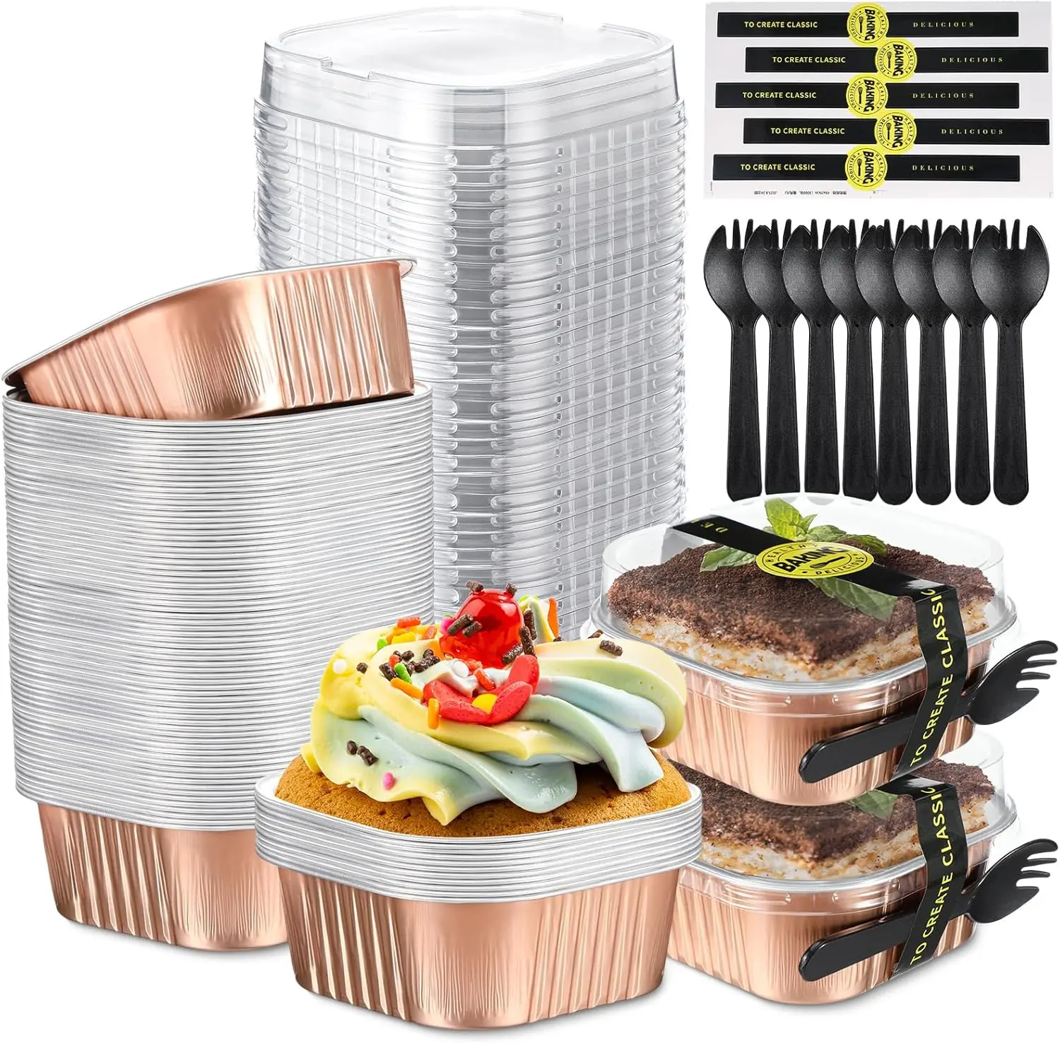 100 Pcs 10 Oz Mini …