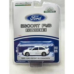 Diecast Alloy 1:64 1995 Ford Escort RS Cosworth/1982 Mustang GT Car Model Adult Classic Collection Display Gift Boy Toy Spot