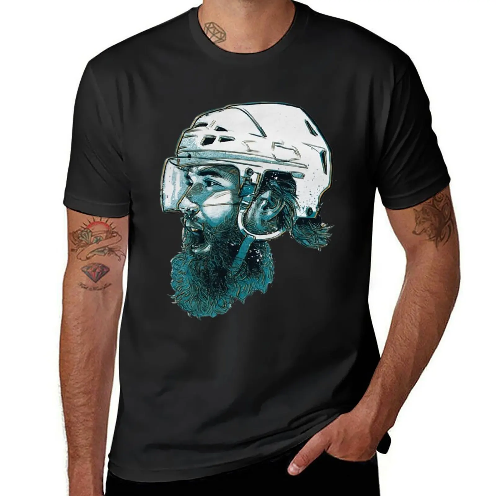 

Brent Burns Bust T-Shirt heavyweights sublime t shirts men