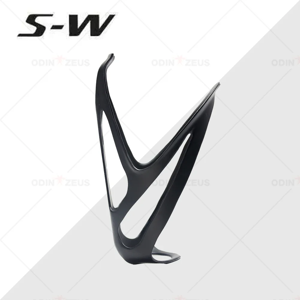 S-W OEM Carbon Fiber Rib Cage III Super Light Water Bottle holder For Mountain/Road Bikes  Black Logo/White Logo/Red Logo