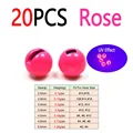 20 piezas de Rosa