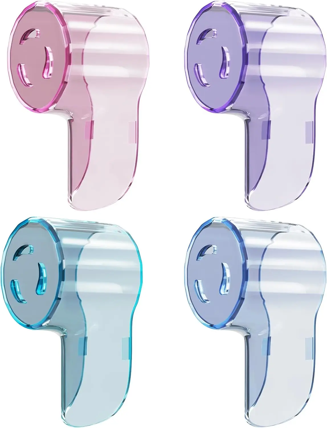 

Пылезащитные чехлы для зубных щеток, совместимые с с сменными насадками Braun Oral B и защитой головы электрической зубной щетки серии iO