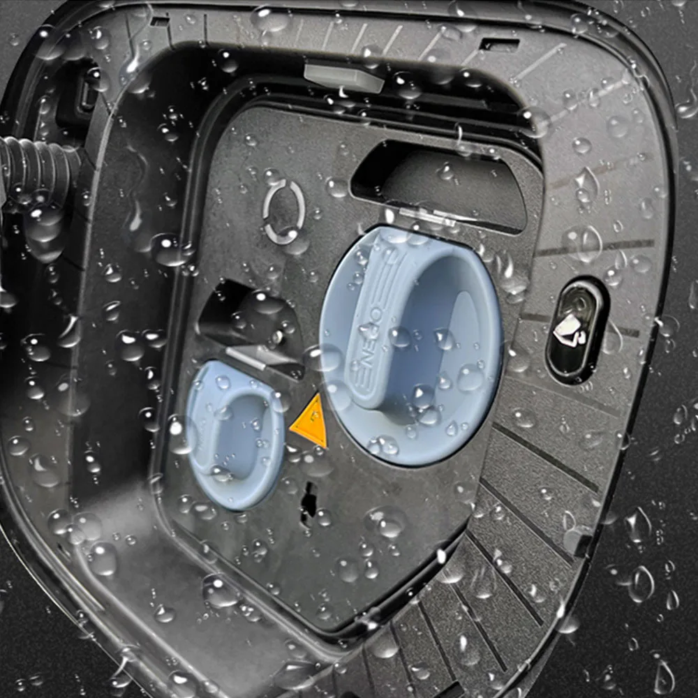 

2 Pcs For EXLANTIX ET EXEED STERRA ET 2024 2025 Magnetic Silicone Charging Port Cover Car Accessories Waterproof And Dustproof