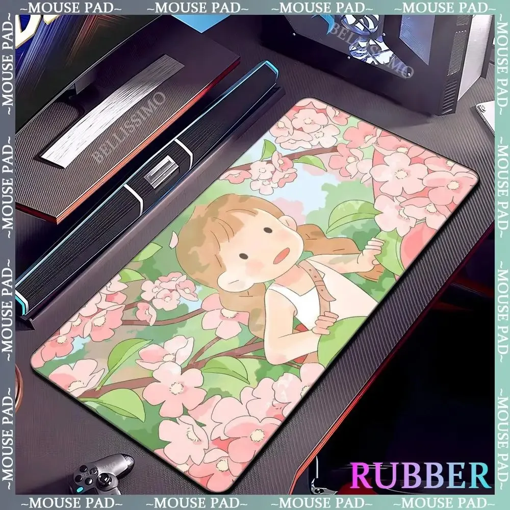 

Mouse pad computer new XXL mouse pads keyboard pad mousepad cartoon girl gamer soft office carpet table pad desktop mouse mats