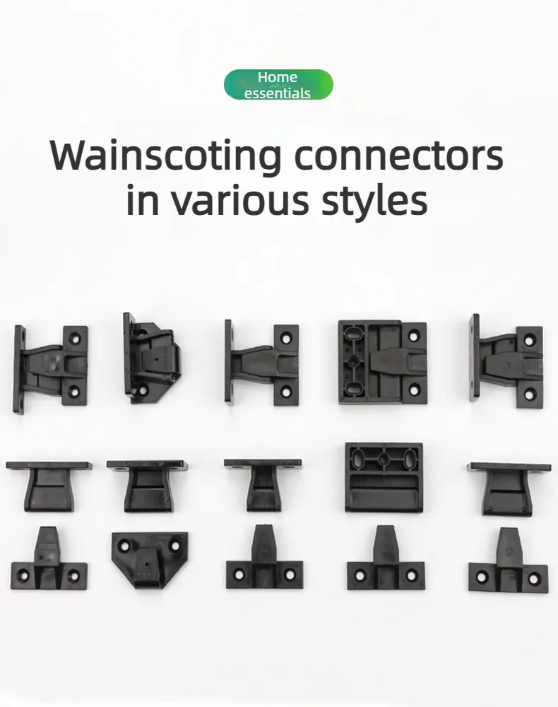 30 Stück Push-In-Fittings, Press-Fit-Panel-Clips, Küchensockel-Befestigungen, Kunststoff-Verbindungsbeschläge, Hardware – Detail 1