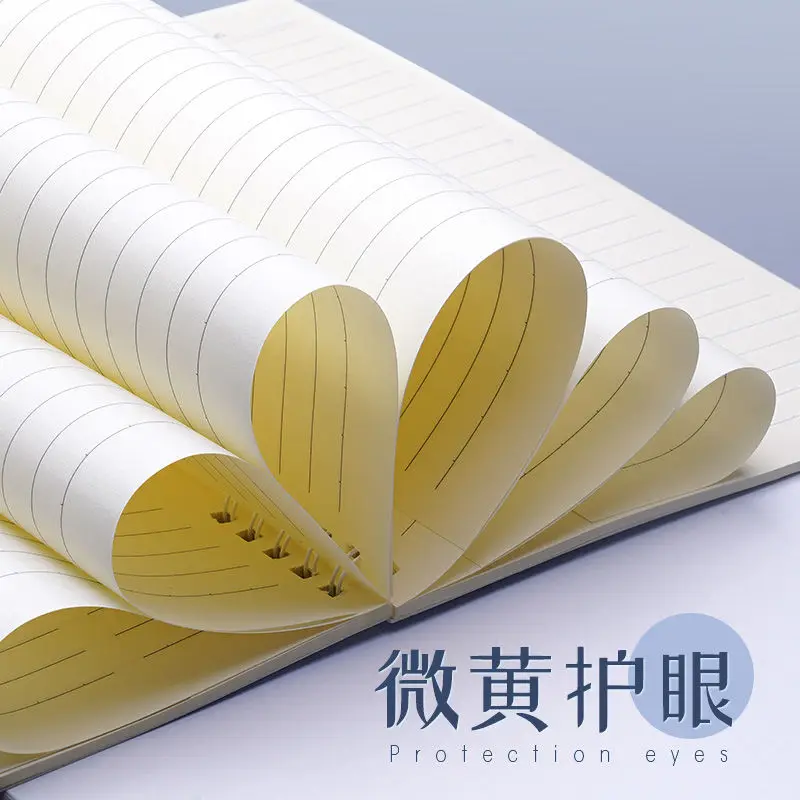 A5 Loose Leaf Notebook  Journal Planner Cute Cartoon Horizontal Line Notebooks School Office Stationery Coil Notebook