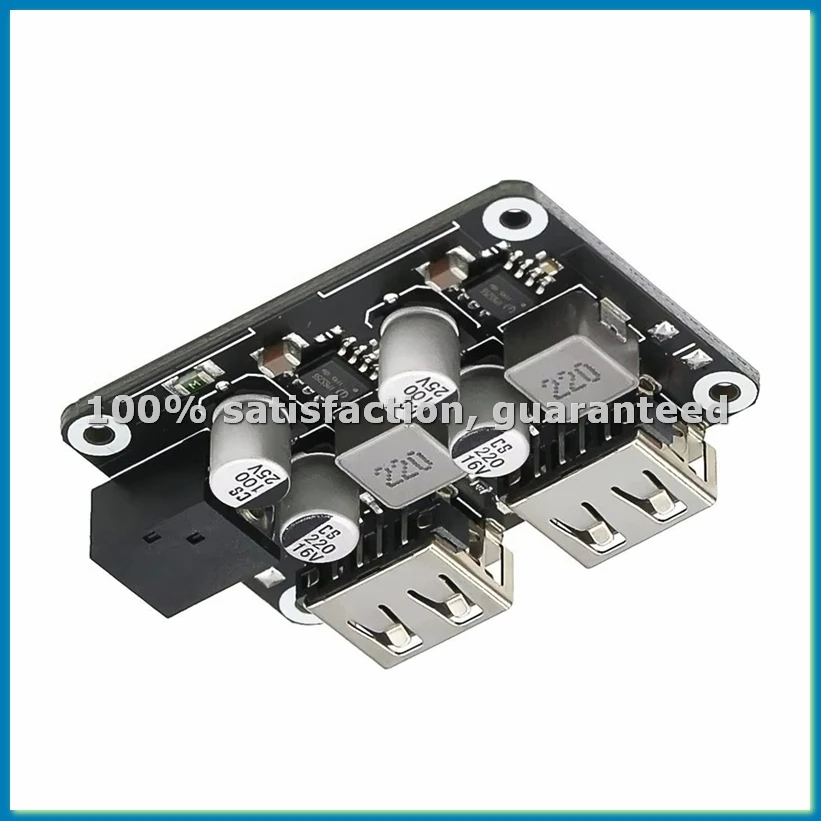 Dual USB Fast Quick Car Charger Charging Buck Module Input 6V-30V Single Port 18W for QC2.0 QC3.0 Car Vehicle Board B-ABFB