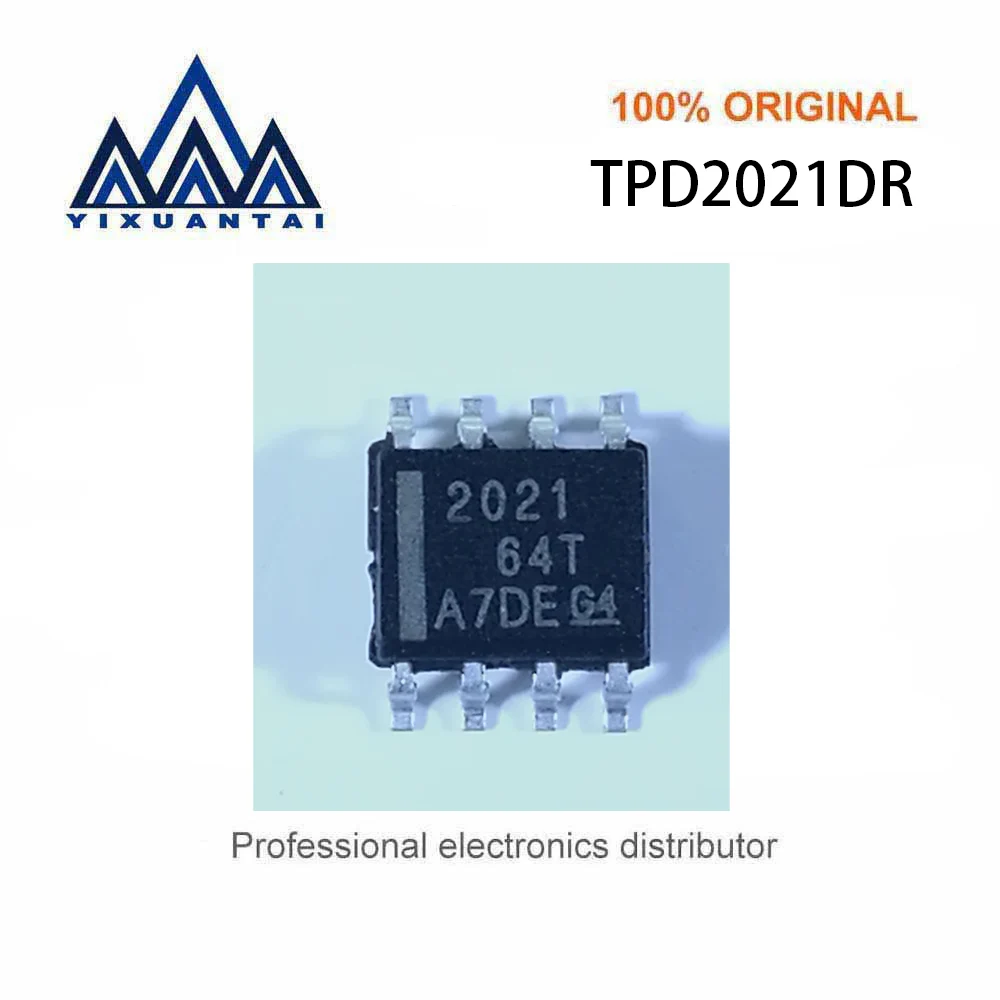 10pcs/Lot  TPS2021DR TPS2021DRG4 TPS2021 Marking  2021【IC 0.9A PWR DIST SWITCH 8-SOIC】New