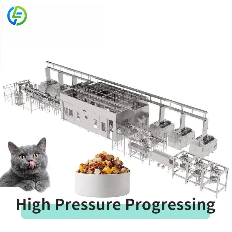 HPP Pet Treat Processing Machine 135L High Pressure Processing Equipment for Pet Food Sterilization