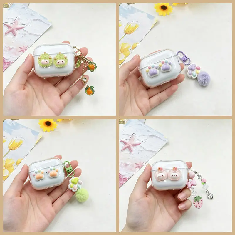 Funda de silicona con diseño de dibujos animados para auriculares Beats Fit Pro, funda para Powerbeats Pro2, funda para auriculares Beats Powerbeats Pro 2