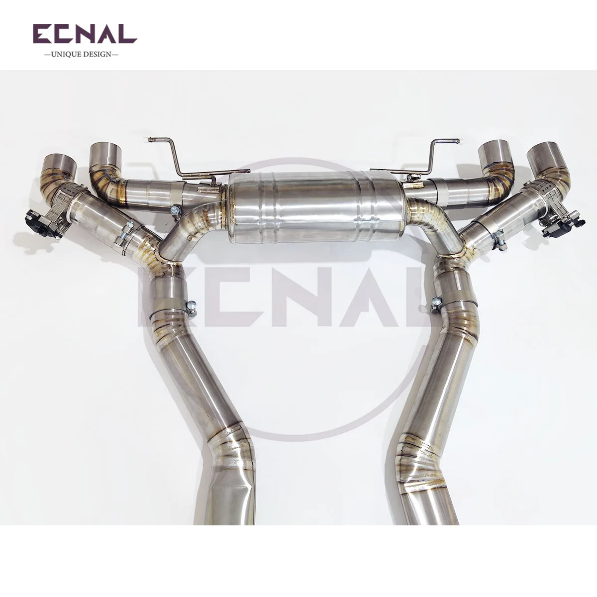 

Выхлопная система Ecnal для BMW M8 F93 из чистого титанового сплава, высокопроизводительная выхлопная система для автомобилей