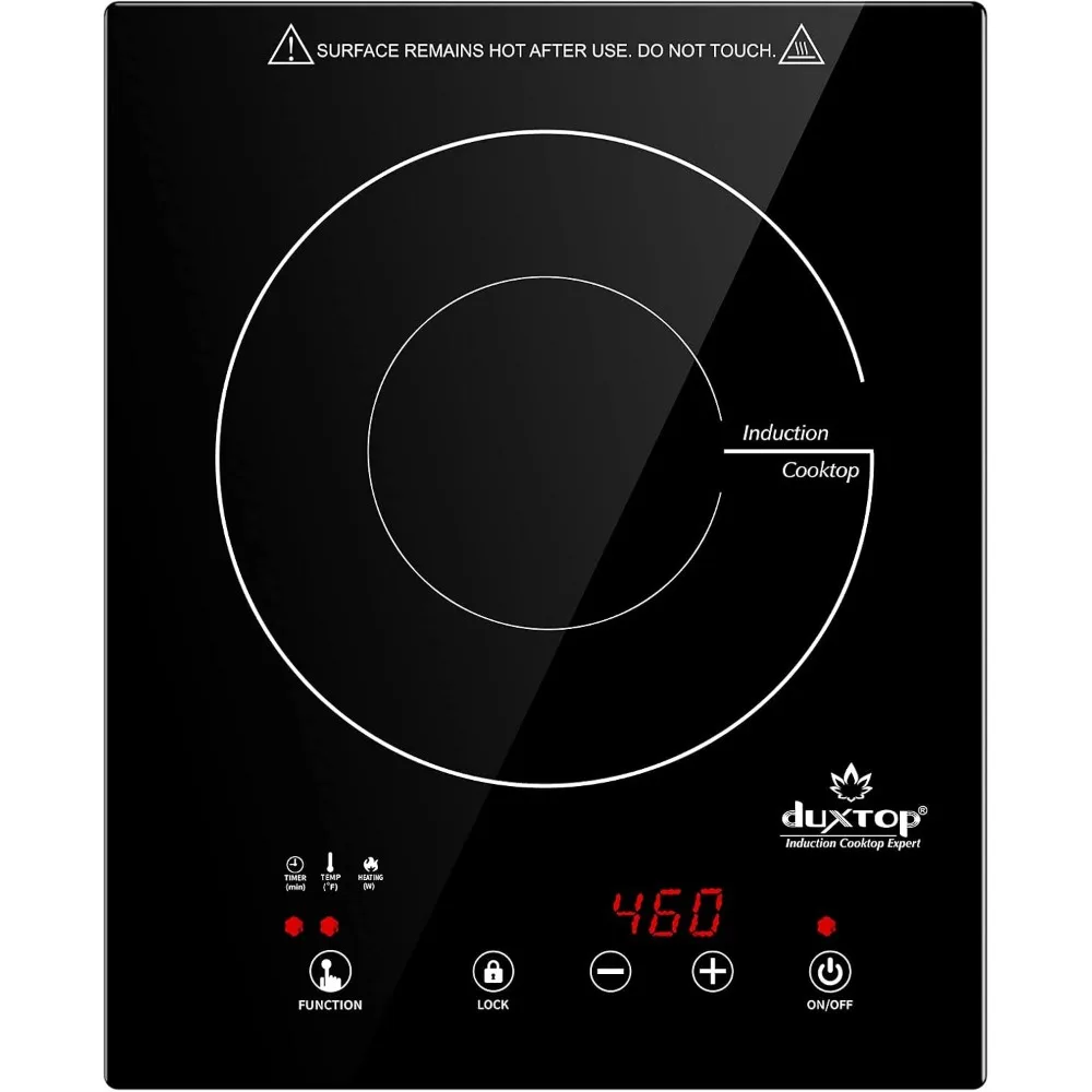 

Built-in Induction Cooktop, Portable Countertop Burner, Sensor Touch Induction Burner, 170-Minute Timer, Safety Lock