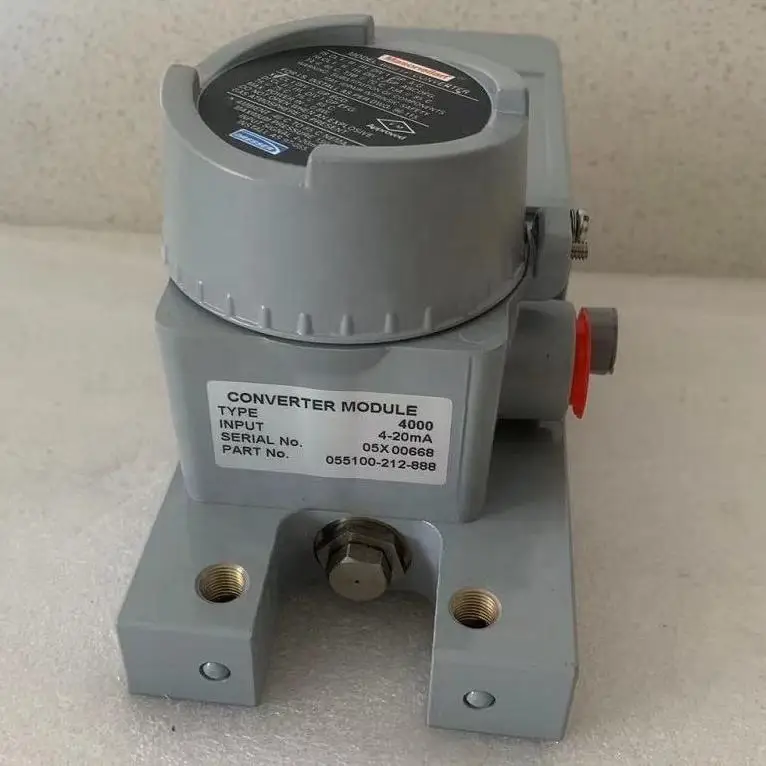 جهاز تحديد المواقع الكهربائي الهوائي من Masoneilan بقدرة 30 فولت تيار مستمر 055100212 -888-0000 4000 وحدة محول الإدخال / P