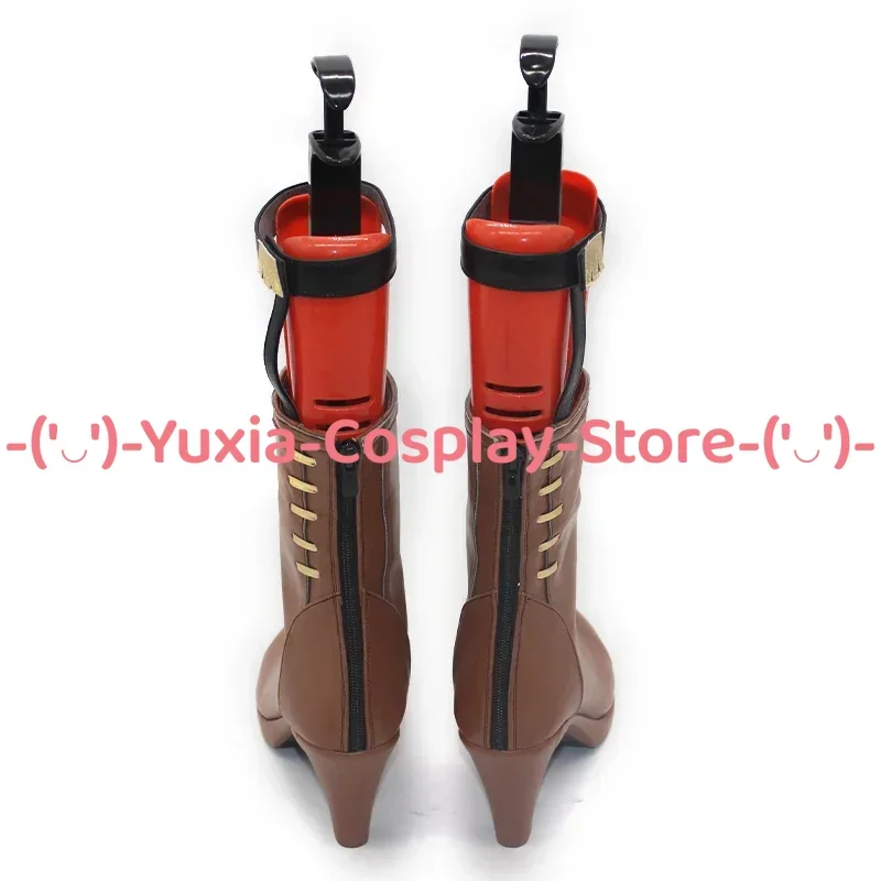 Yuxiacosplay! Blue Archive Wakaba Hinat Cosplay Shoes Game Character Prop PU Leather Boots Halloween Carnival Party Costume