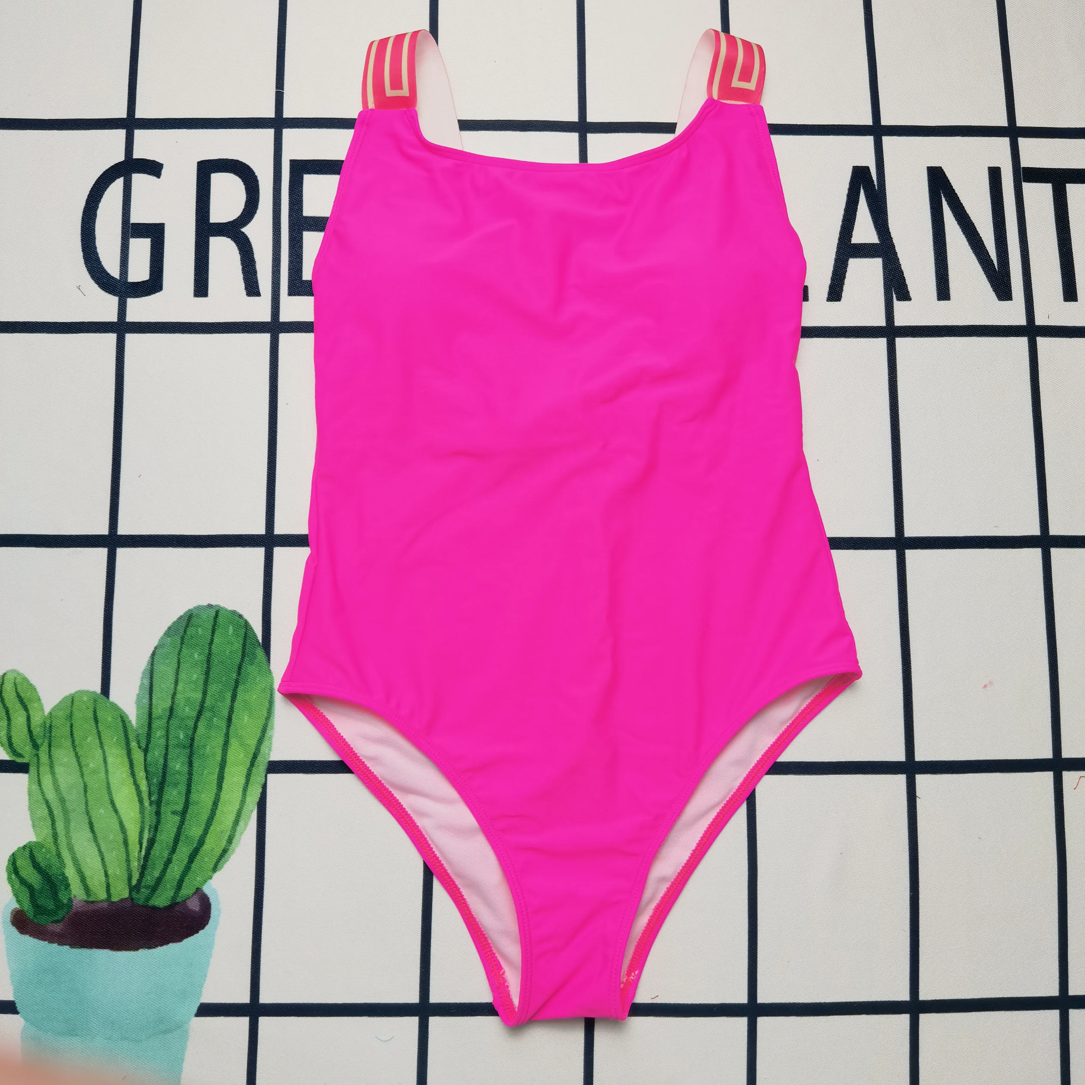 Conjunto de Bikini de Diseño Moderno para Mujer, Traje de Baño de Dos Piezas de Color Sólido, Sexy