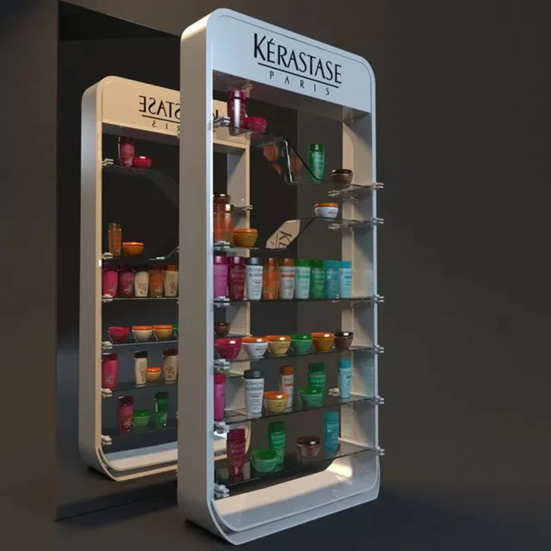 custom.Cosmetics Display Stand Retail Shop Cosmetic Display Cabinet Makeup Display Counter & Wooden Cosmetic Showcase Sale