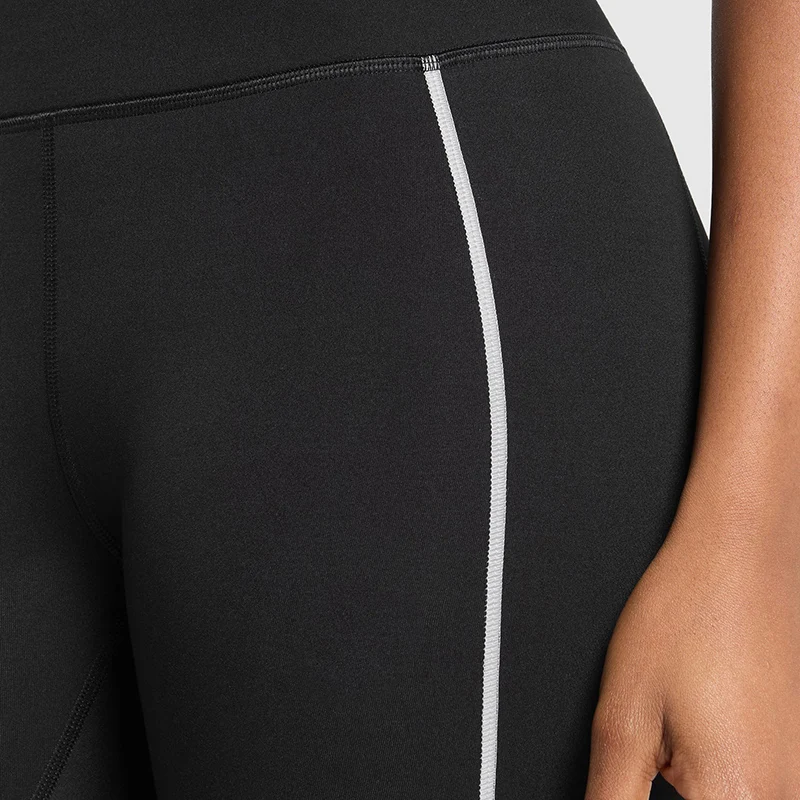 جديد مخطط الصالة الرياضية التدريب طماق النساء ربيع الخريف تمتد الدراجات الرياضة اليوغا طماق جديد شيك الدانتيل متابعة البطن التحكم الجوارب #6