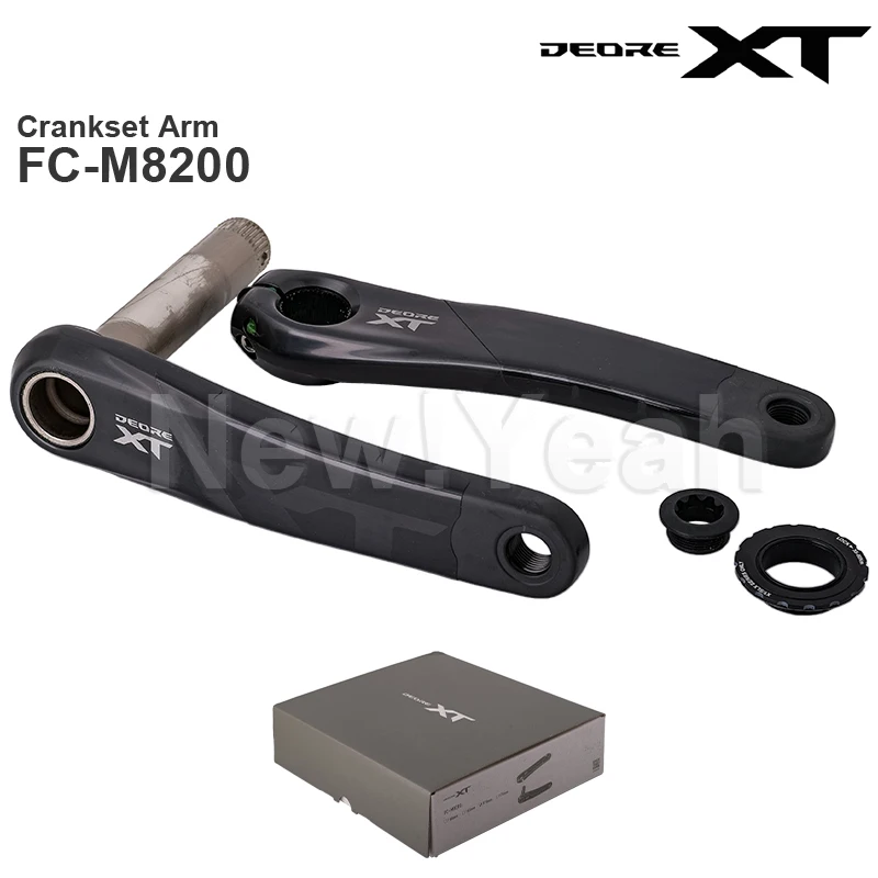 SHIMANO DEORE XT M8200 Шатуны FC-M8200 рычаг 30T 34T 170 мм 175 мм 12 скоростей Оригинал