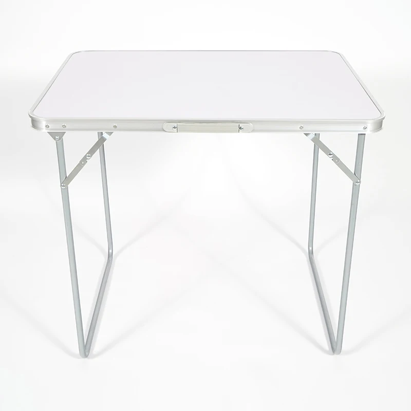 Modern Ultra Lightweight Metal Folding Table For Outdoor For Camping Beach Park Kitchen Dining Courtyard Easy To Set Up