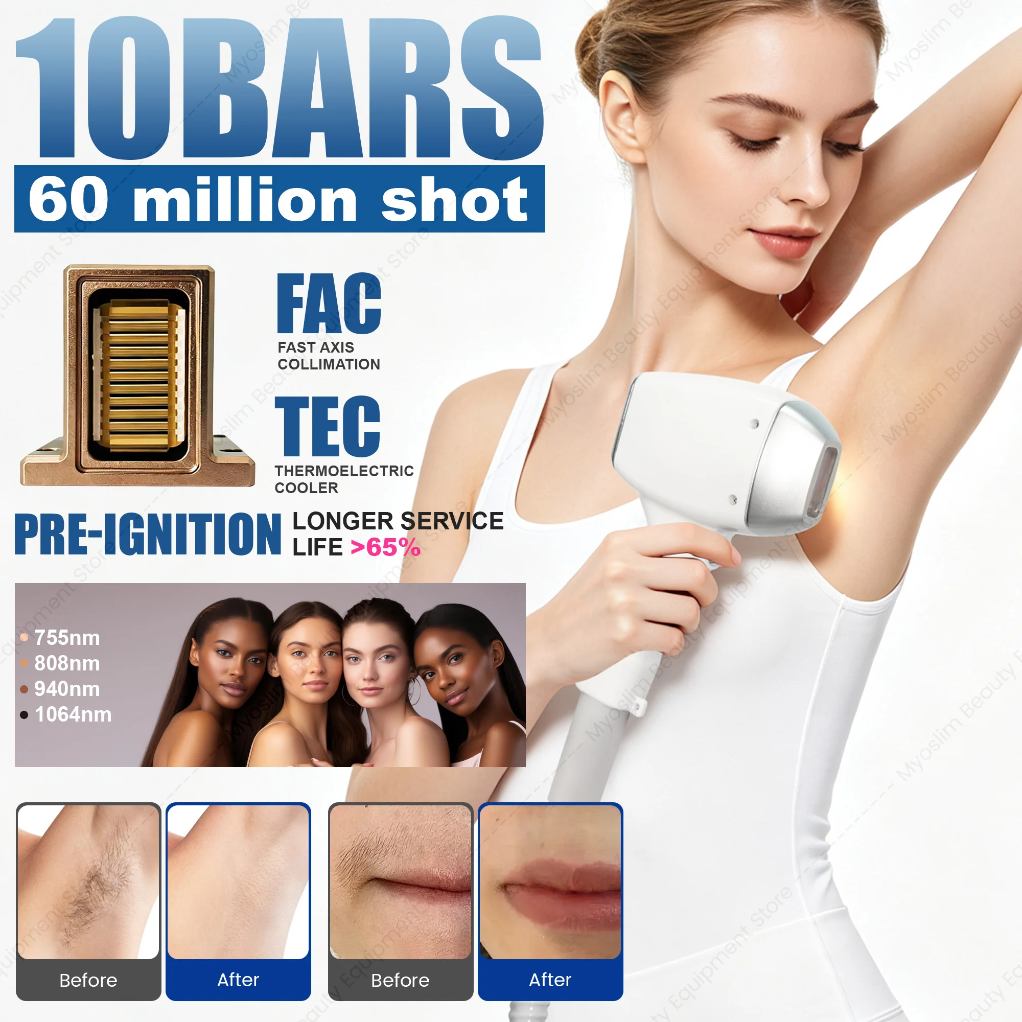 NOWA profesjonalna maszyna do – Q Switch Nd Yag Laser Tattoo Removal recenzja i cena