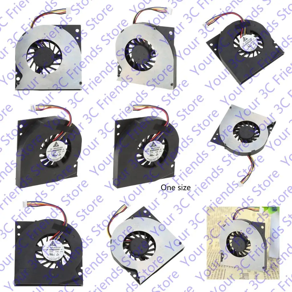 

Mini Computer Cooler вентилятор для Gigabyte Brix S, BKI5HA-7200 ЦП Охлаждающий вентилятор 5 В / 0,4A 4-контактный портативный