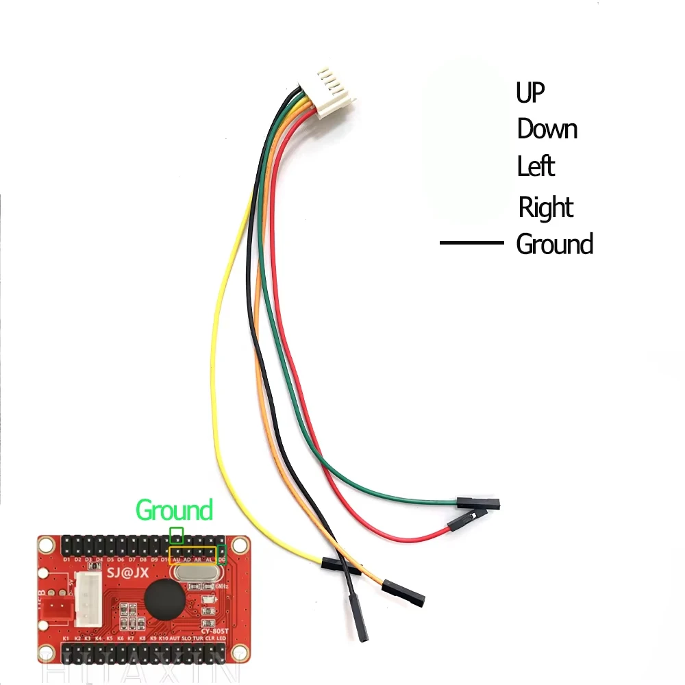 Zero Delay Board DIY Arcade USB Encoder Support PC / Raspberry Pi With SANWA Joystick Button Control Cable