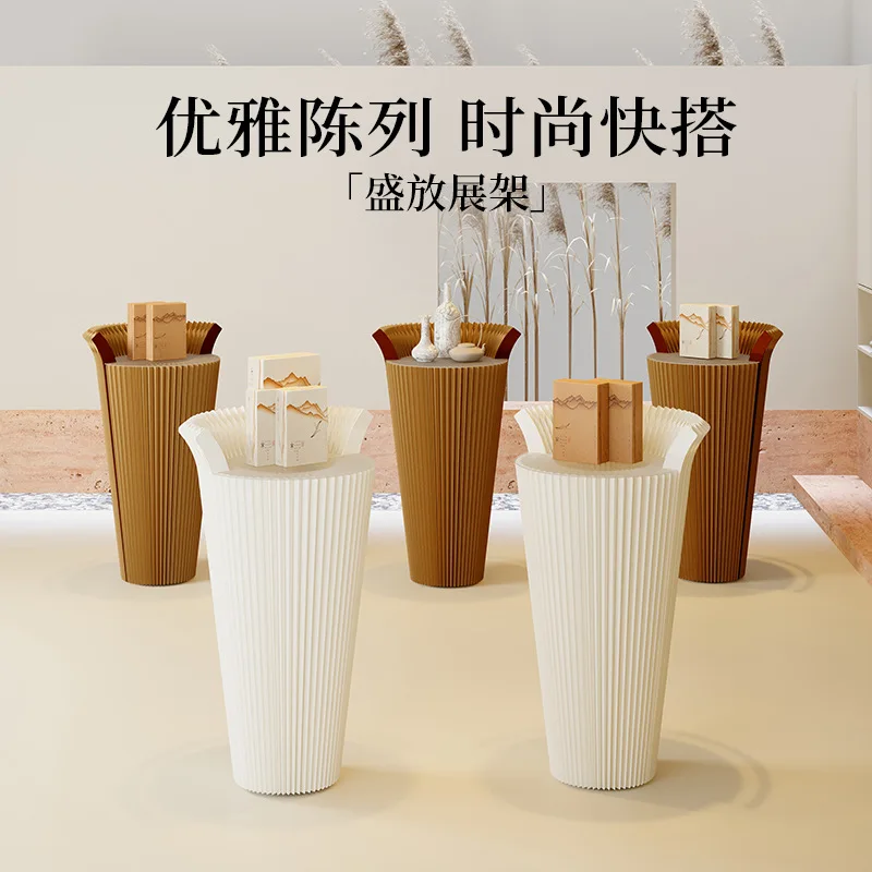Cabinet exhibition booth display rack figure cabinet commercial office podium storage table