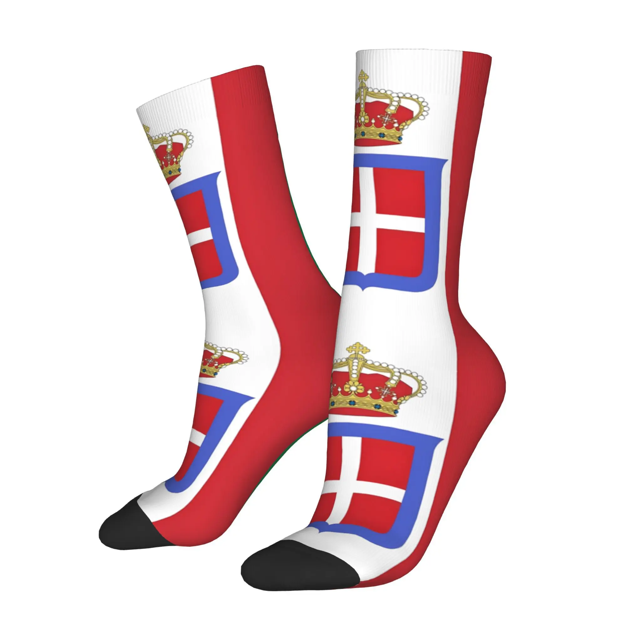 

Мужские носки с национальным флагом, круглые удобные чулки для велоспорта, повседневная одежда