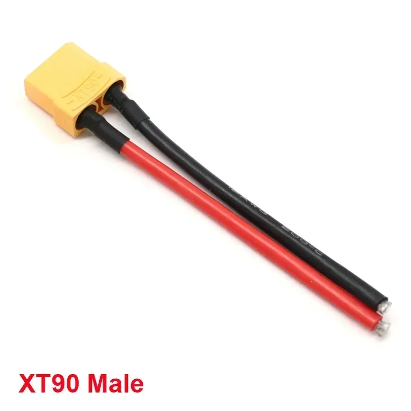 XT60 XT30 T XT90 MPX plug Connector Male / Female Connector plug with 14 /16AWG Silicone Wire 100mm for RC Battery Cable