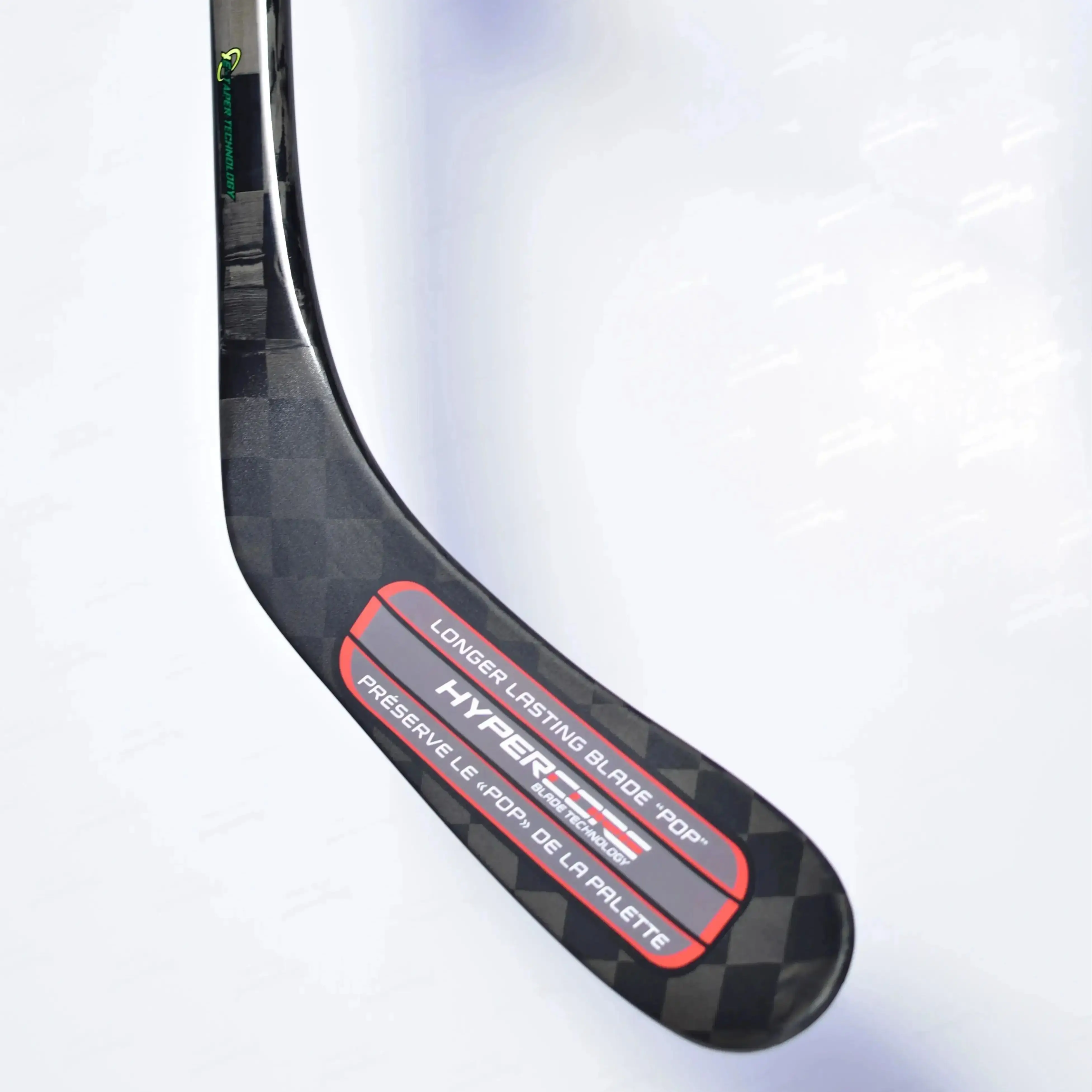 Ice Hockey Sticks V Series, Fibra de carbono em branco leve, Fita P92 P28, Luz verde, Novo, Cor especial, 380g, 2 pacotes