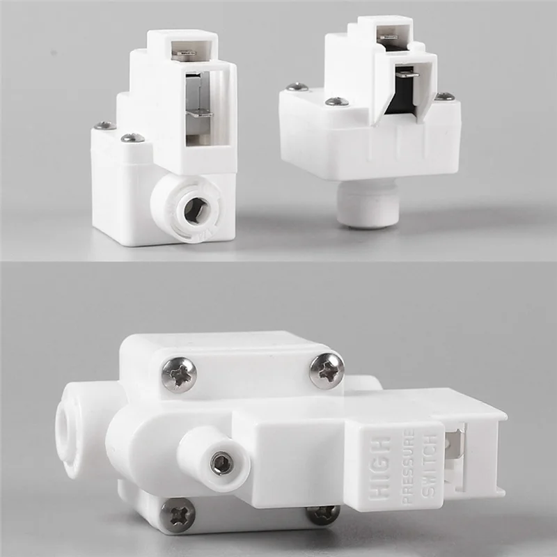 A84G-خزان المياه مفتاح ضغط عالي/منخفض صمام تنفيس 1/4 بوصة خرطوم موصل مرشح المياه لمحرك مضخة التناضح العكسي
