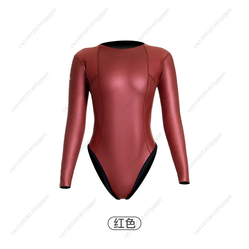 Wetsuit Women's 2mm Overstretch CR Bikini Halter Wetsuit Free Dive Surfing Warm Wetsuit