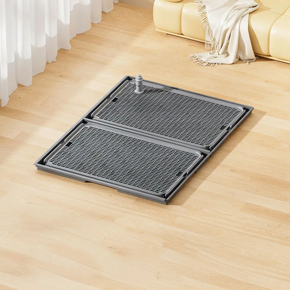 Dog Potty Training Tray Modular Pee Pad For Small Medium Pets Indoor Plastic Toilet Sanitation Basin Easy Clean